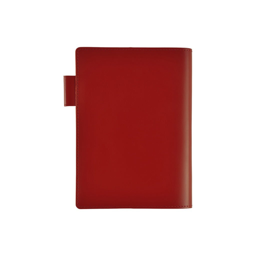 Hobonichi Techo Cover 5-Year A6 - Leather: Red