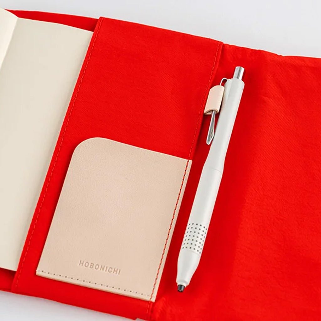 Hobonichi Techo Cover Original A6 - Tragen: Red