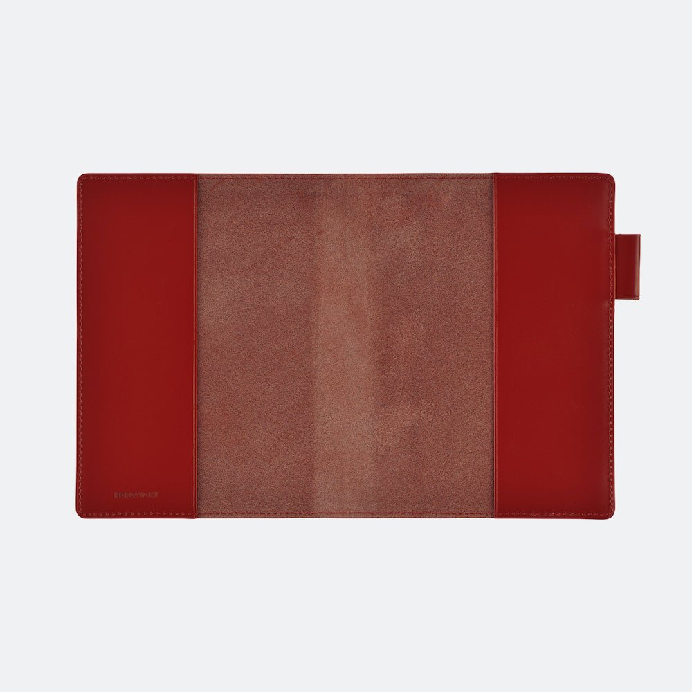 Hobonichi Techo Cover 5-Year A6 - Leather: Red