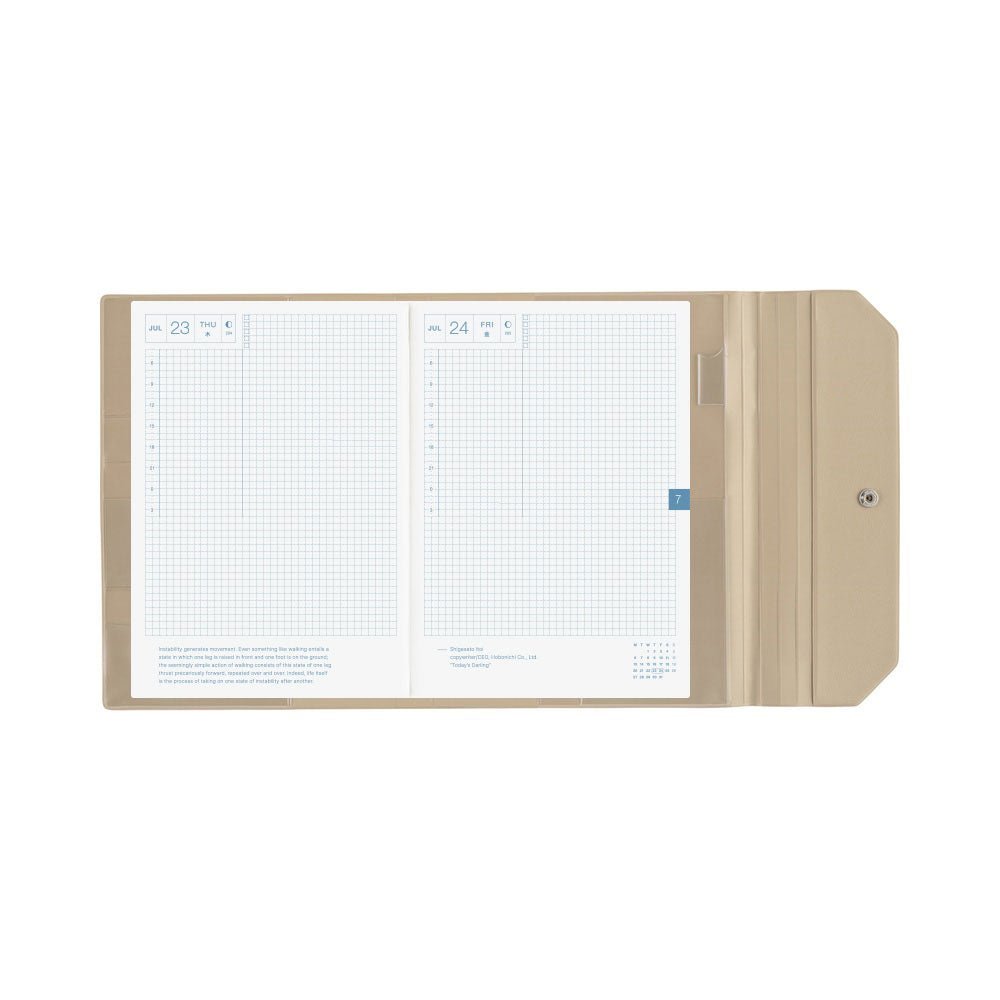 Hobonichi Techo Cover Cousin A5 - Alettone: Gray