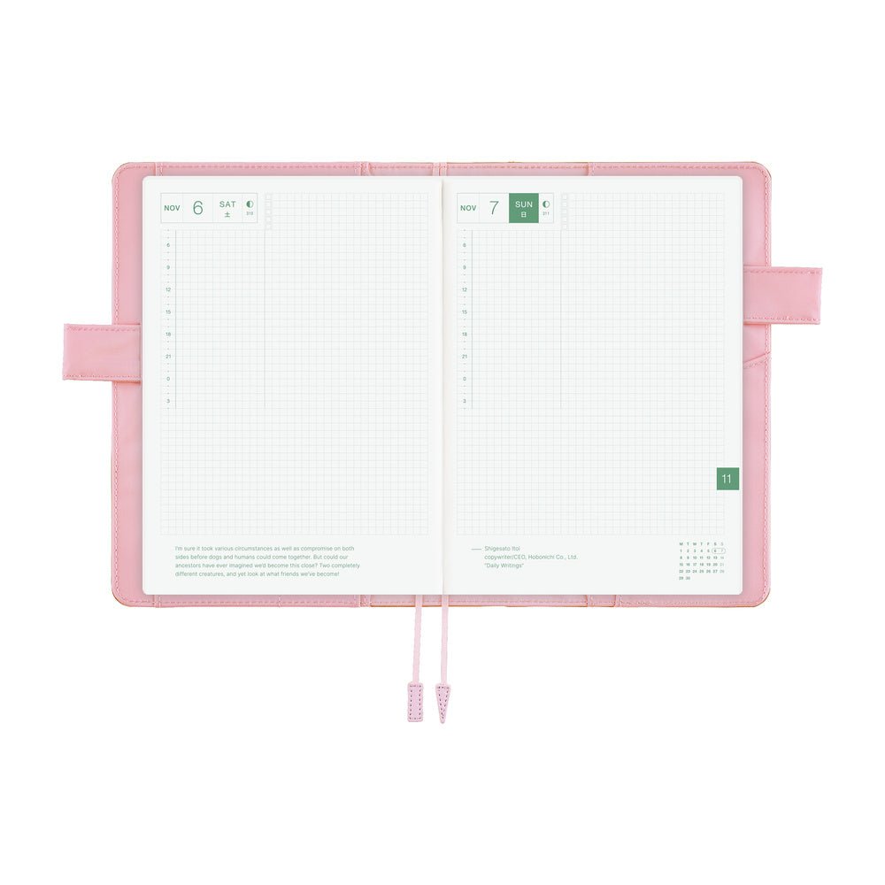 Hobonichi Techo Cover Cousin A5 - Colors: Chiffon Greige