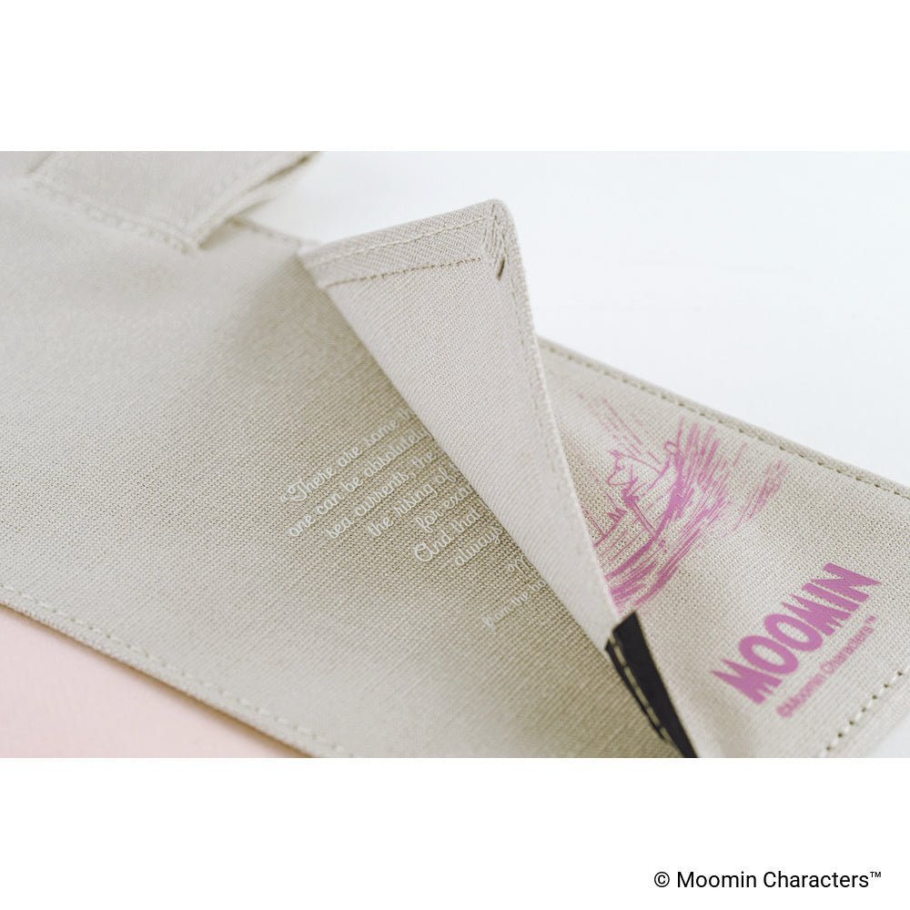 Hobonichi Techo Cover Cousin A5 - Moomin: My Yard (Pink Gray)