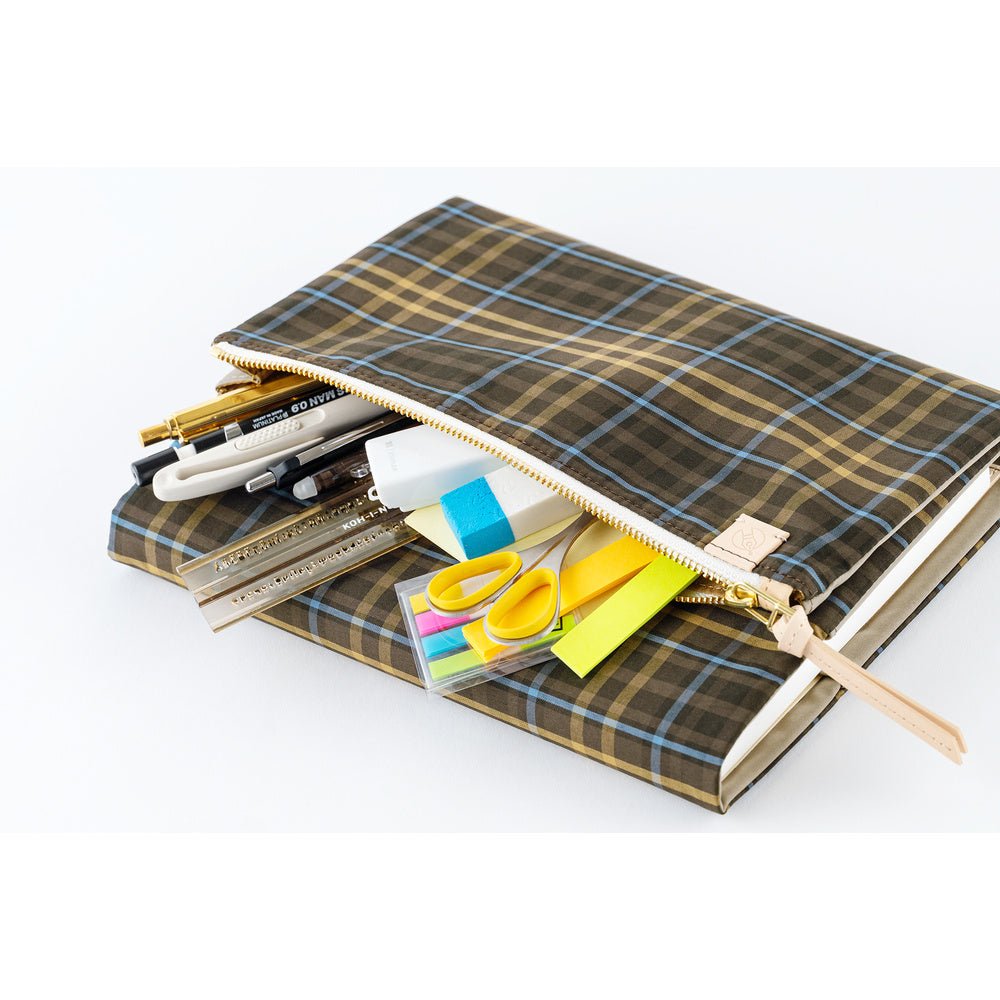 Hobonichi Techo Cover Cousin A5 - Tragen: Bitter Plaid