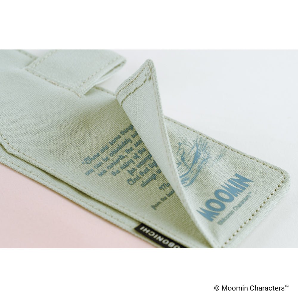 Hobonichi Techo Cover Original A6 - Moomin: My Yard (Pale Mint)