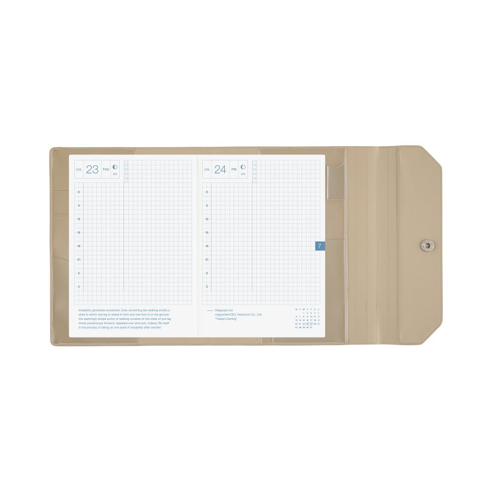 Hobonichi Techo Cover Original A6 - Alettone: Gray