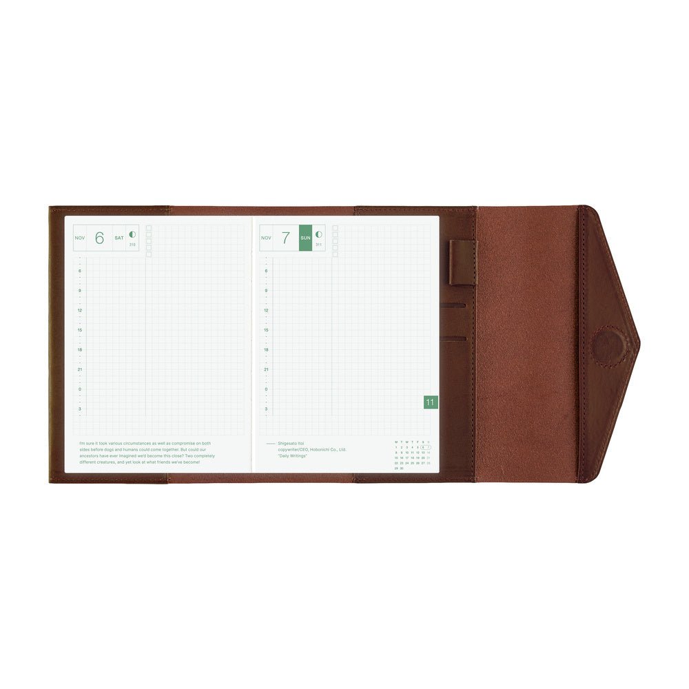 Hobonichi Techo Cover Original A6 - Glow: Chianti