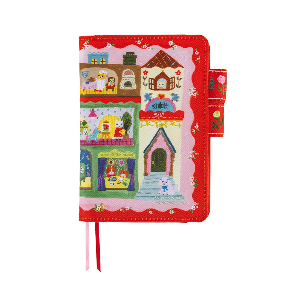 Hobonichi Techo Cover Original A6 - Yumi Kitagishi: White Cat House