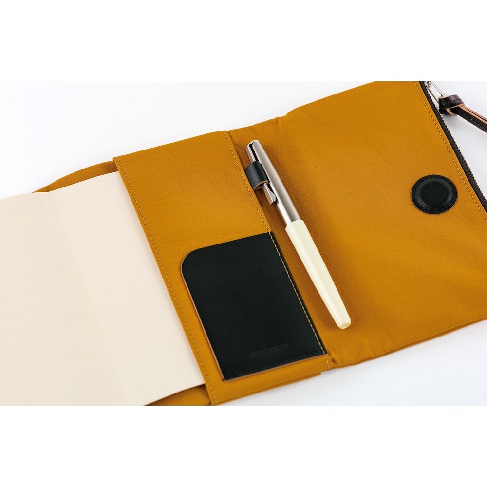 Hobonichi Techo Cover Original A6 - Tragen: Mustard