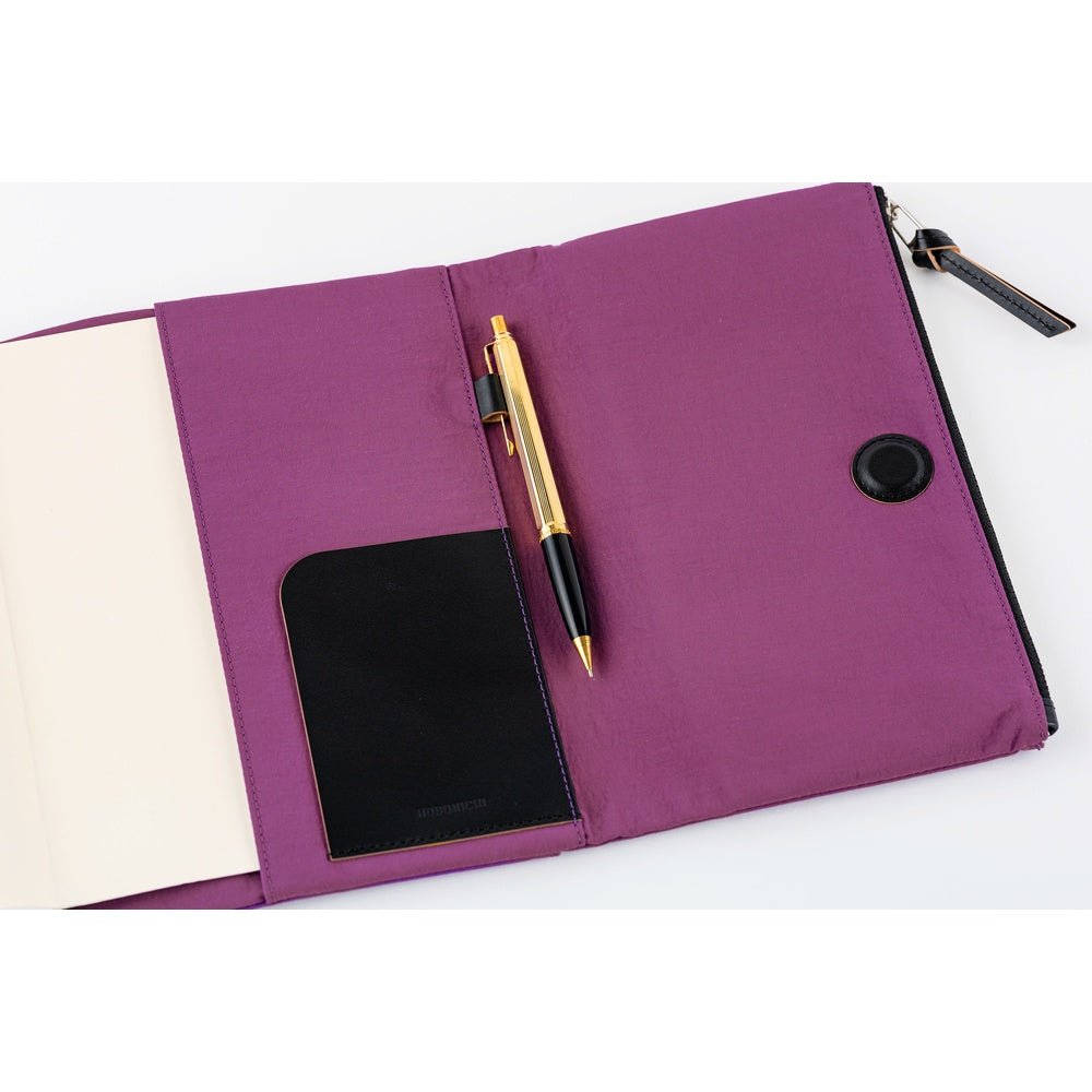 Hobonichi Techo Cover Cousin A5 - Tragen: Purple
