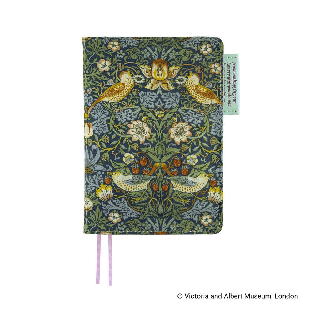 Hobonichi Techo Cover Original A6 - V&A Series: Strawberry Thief