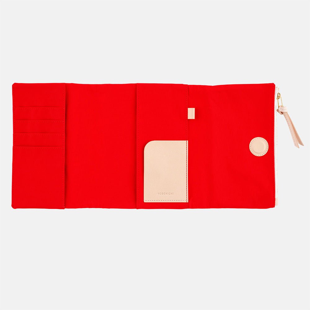 Hobonichi Techo Cover Original A6 - Tragen: Red