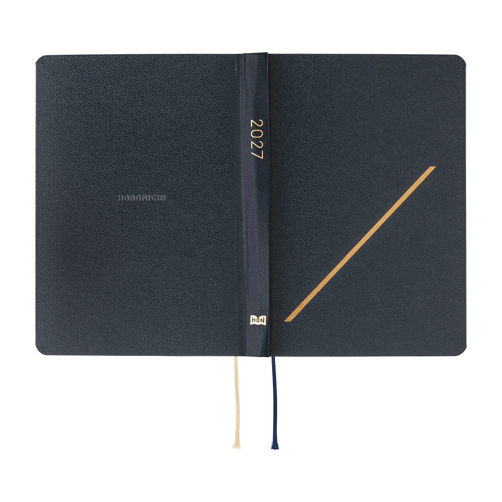 Hobonichi Techo HON A5 2027 - Slash (Navy)