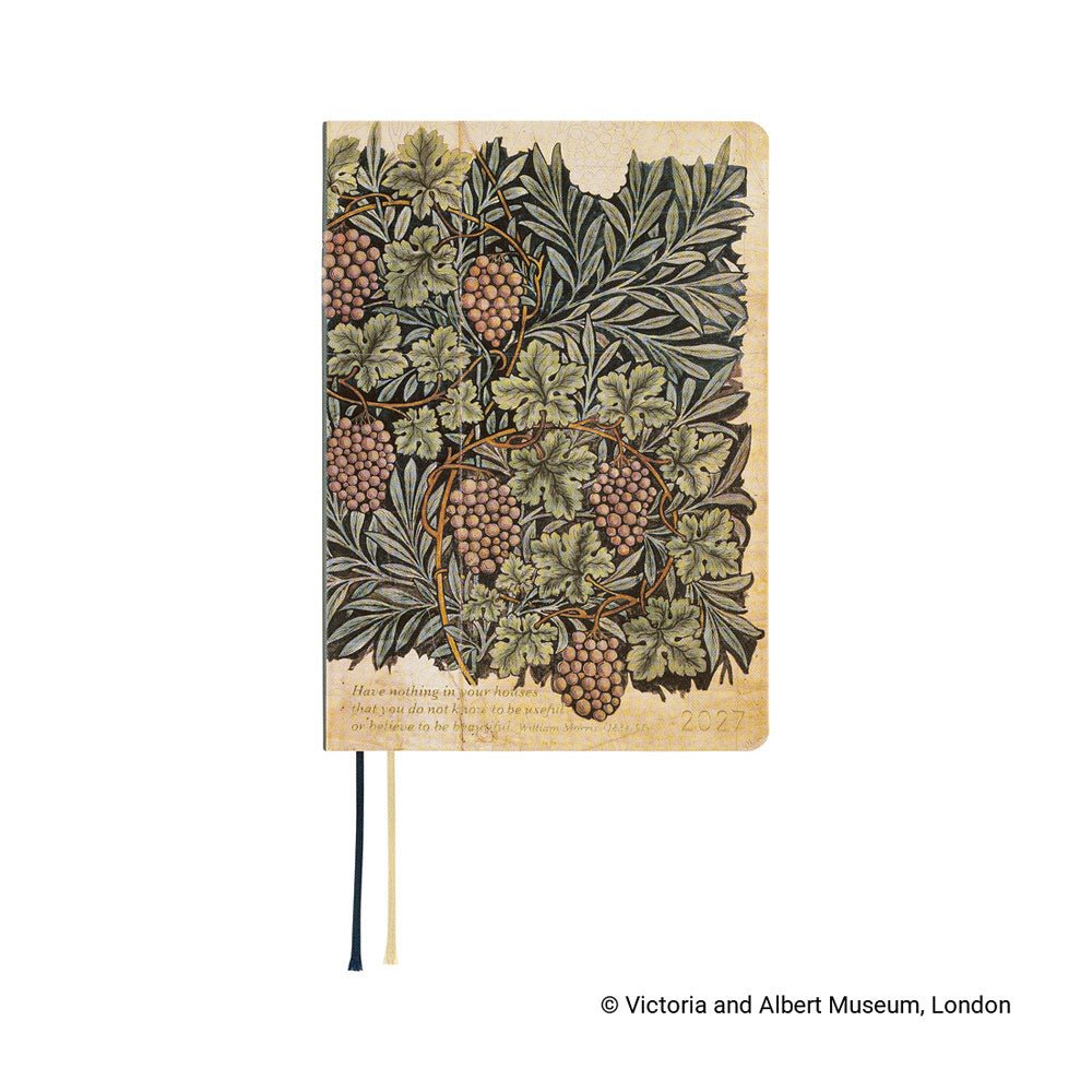 Hobonichi Techo HON A6 2027 - V&A Series: Vine