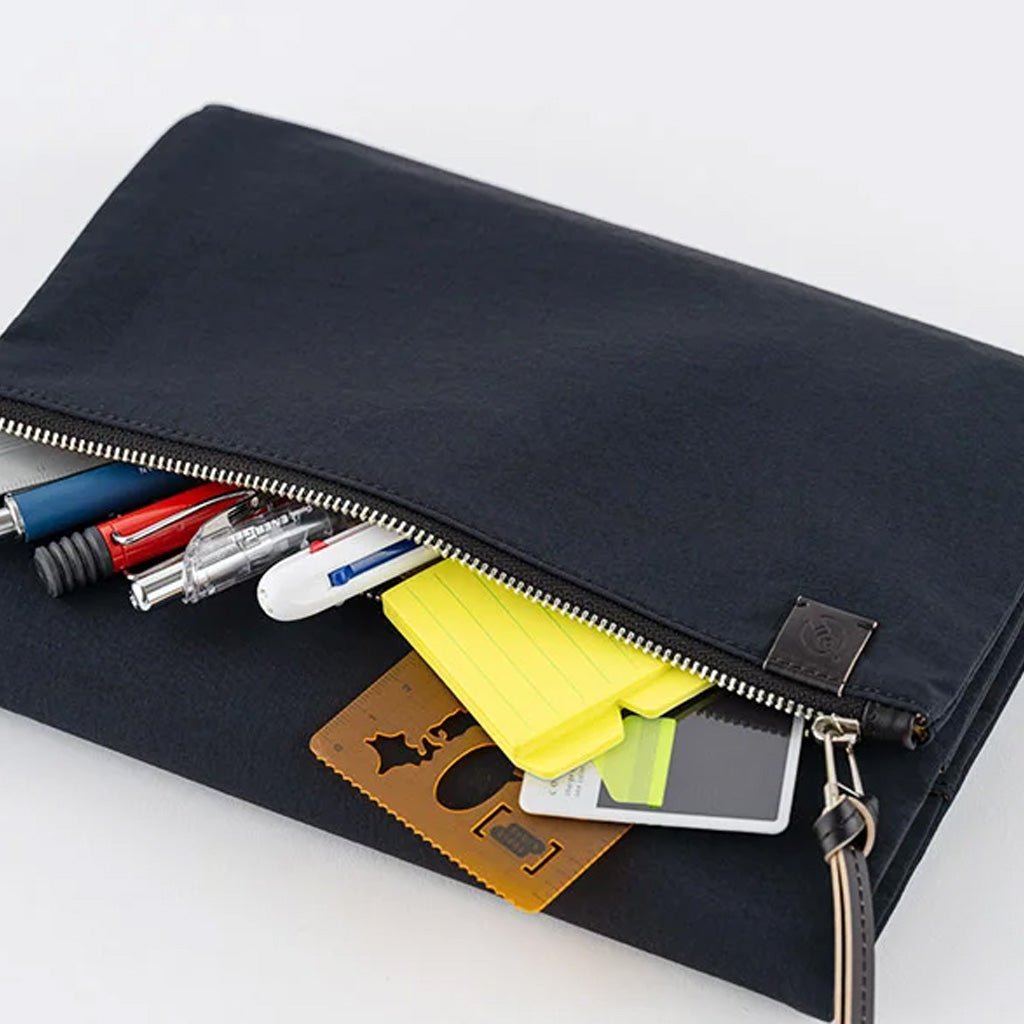 Hobonichi Techo Cover Cousin A5 - Tragen: Black