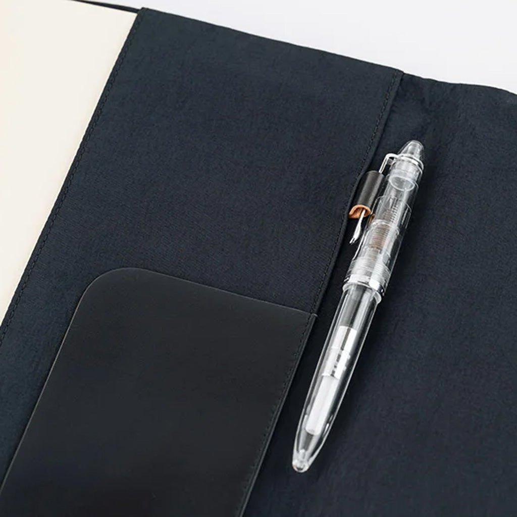 Hobonichi Techo Cover Cousin A5 - Tragen: Black