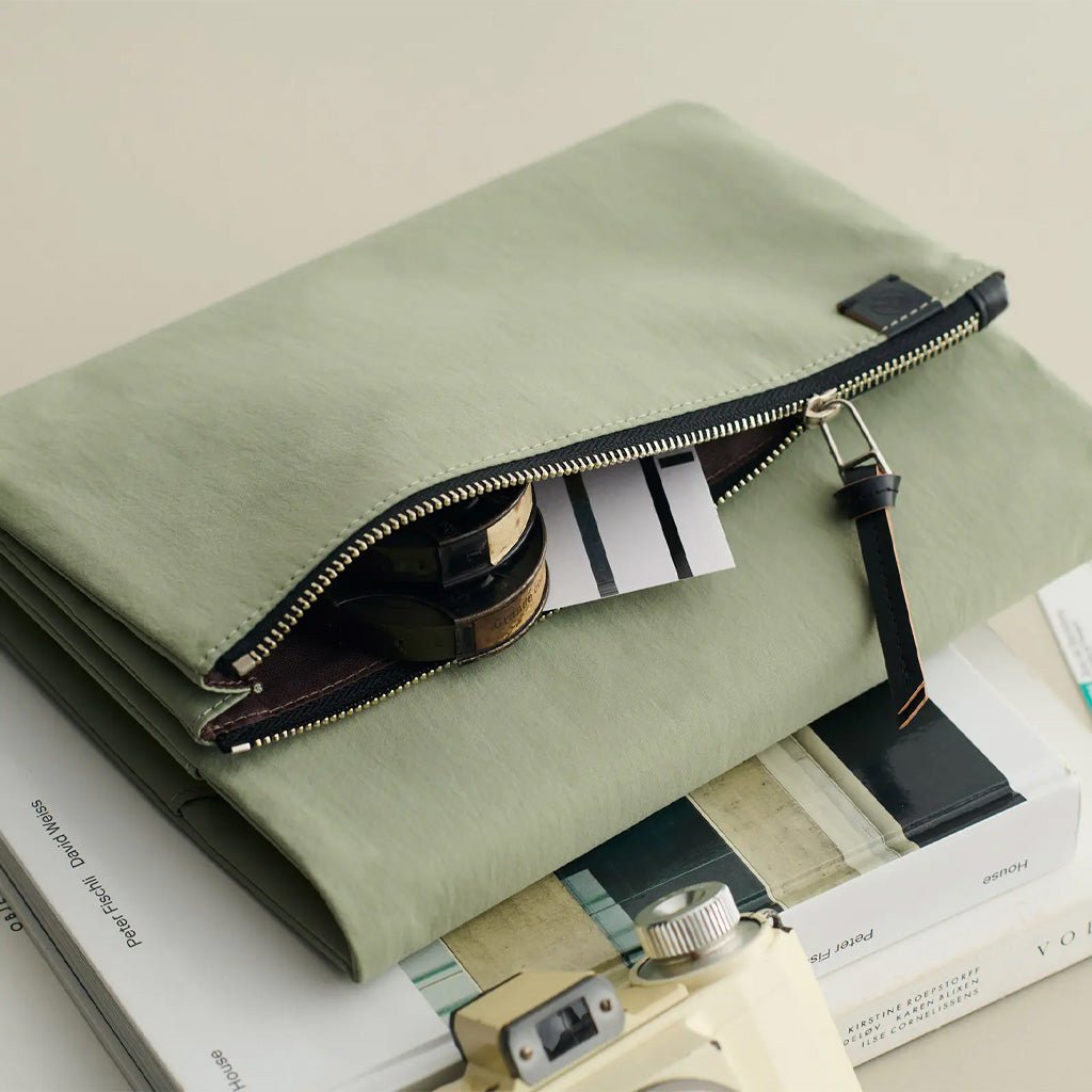 Hobonichi Techo Cover Cousin A5 - Tragen: Oakmoss
