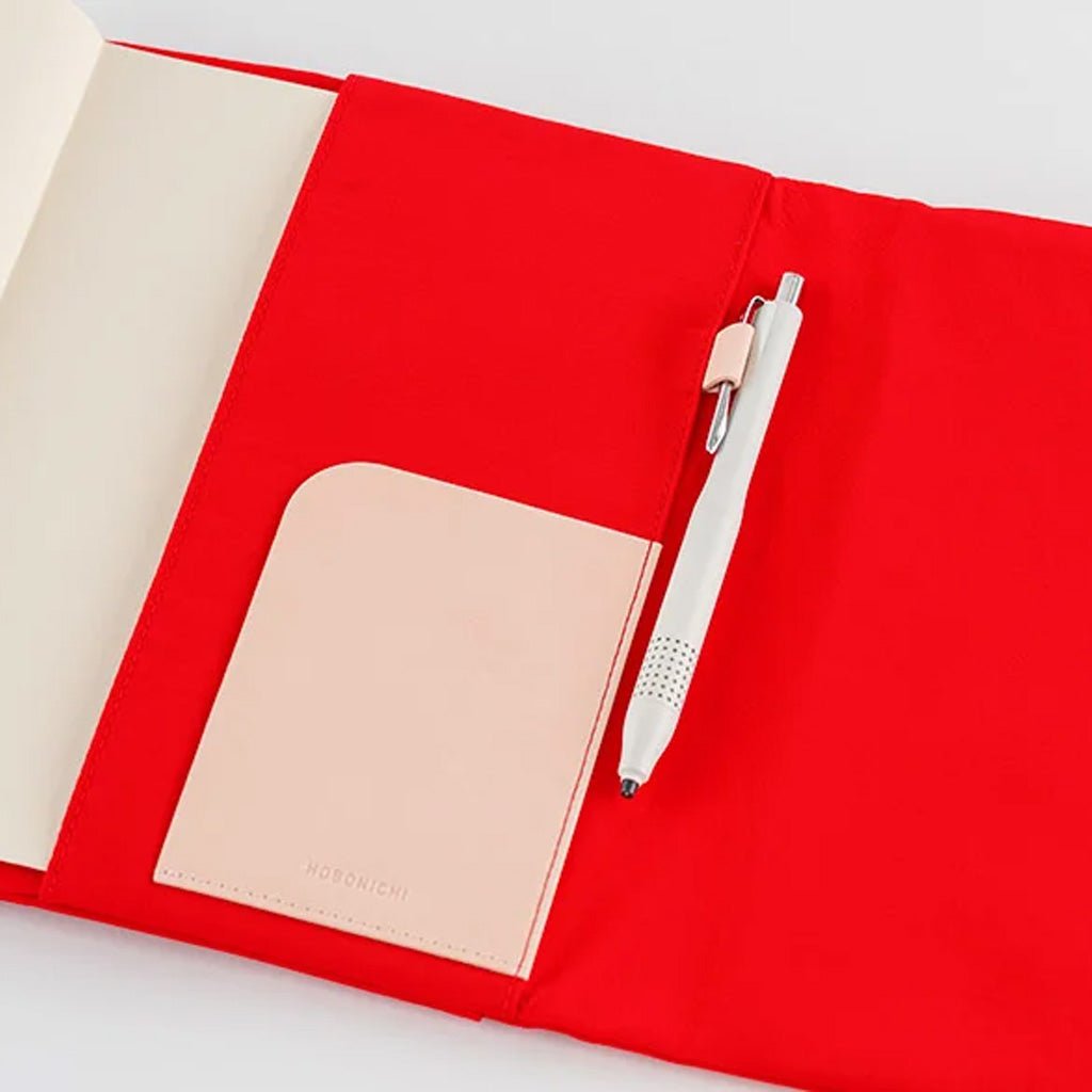 Hobonichi Techo Cover Cousin A5 - Tragen: Red