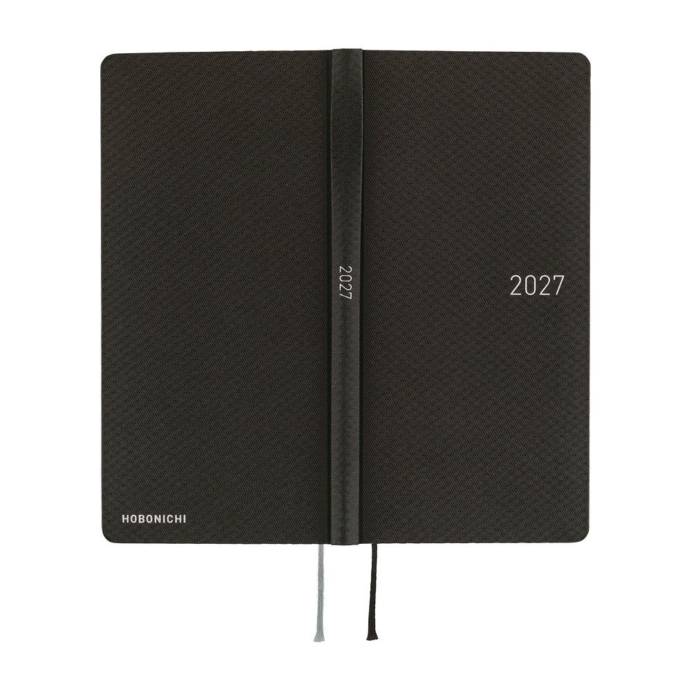 Hobonichi Techo Weeks 2027 - Paper Series: Black Argyle