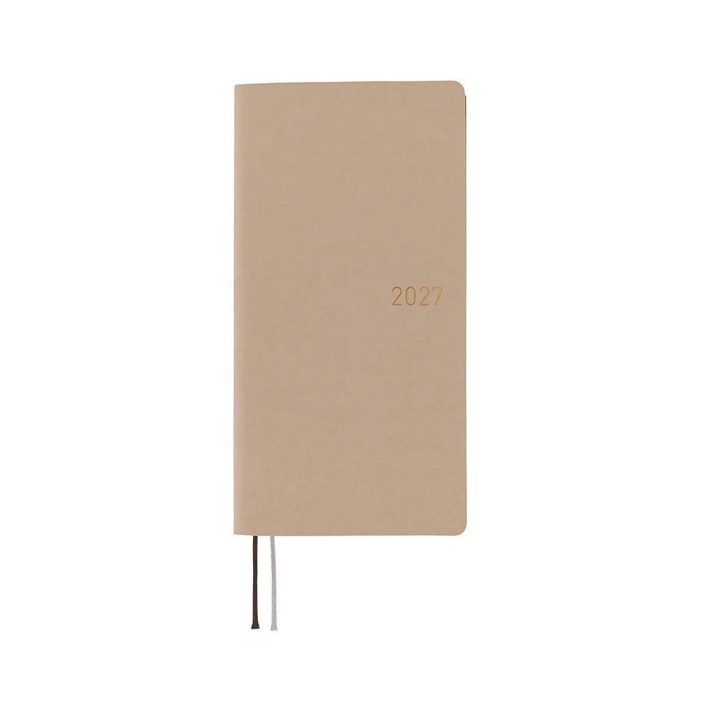 Hobonichi Techo Weeks 2027 - Smooth: Café au Lait