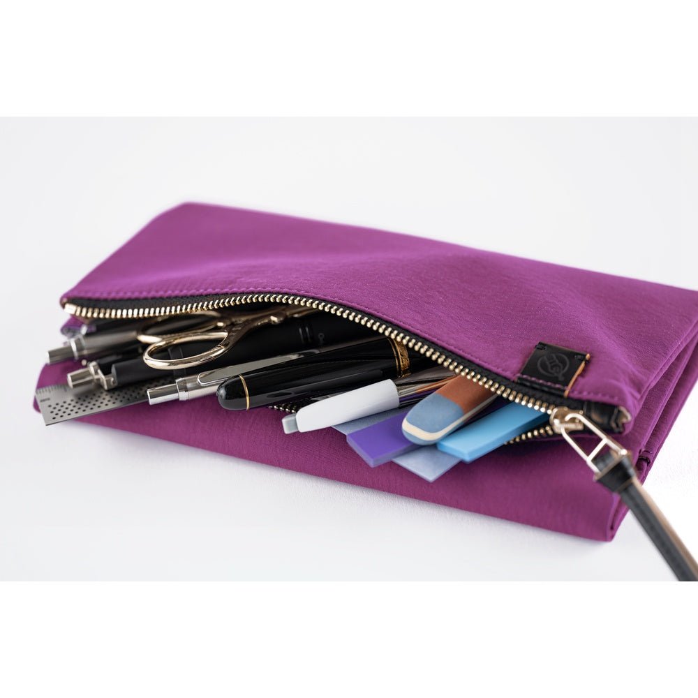 Hobonichi Techo Weeks Cover - Tragen: Purple