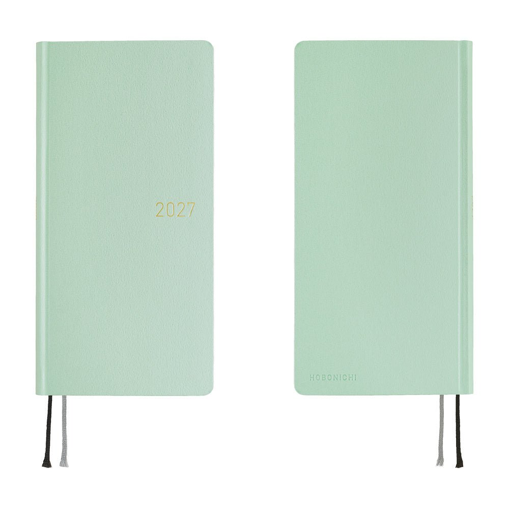 Hobonichi Techo Weeks 2027 - Paper Series: Frosty Jade