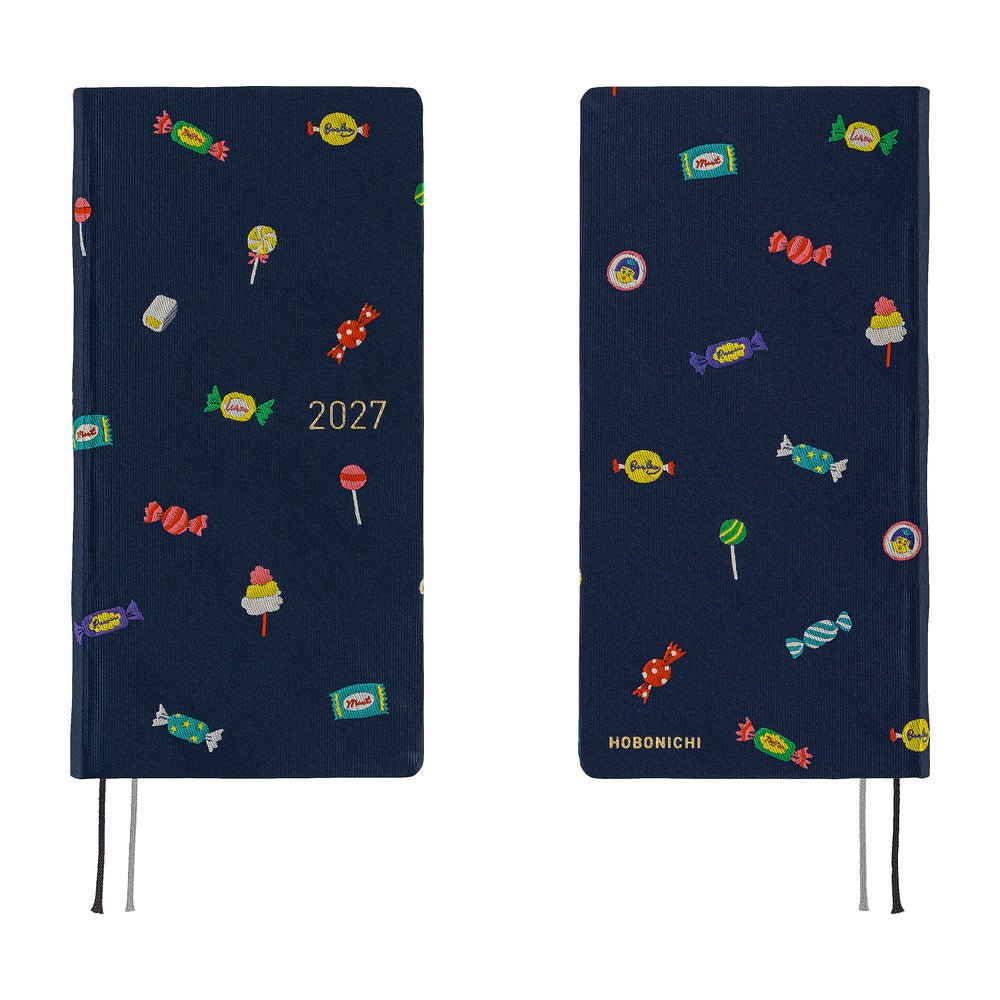 Hobonichi Techo Weeks Mega 2027 - Bow & Tie: Candy Dream