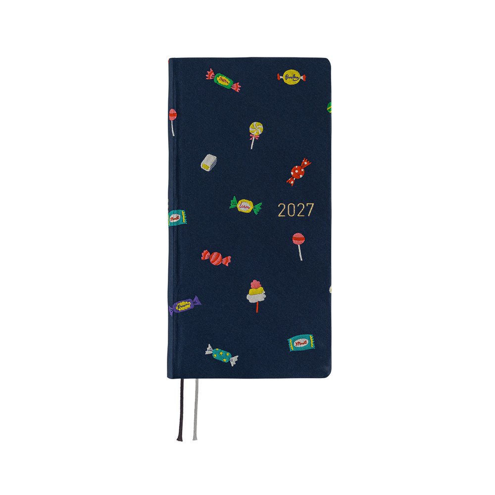 Hobonichi Techo Weeks Mega 2027 - Bow & Tie: Candy Dream