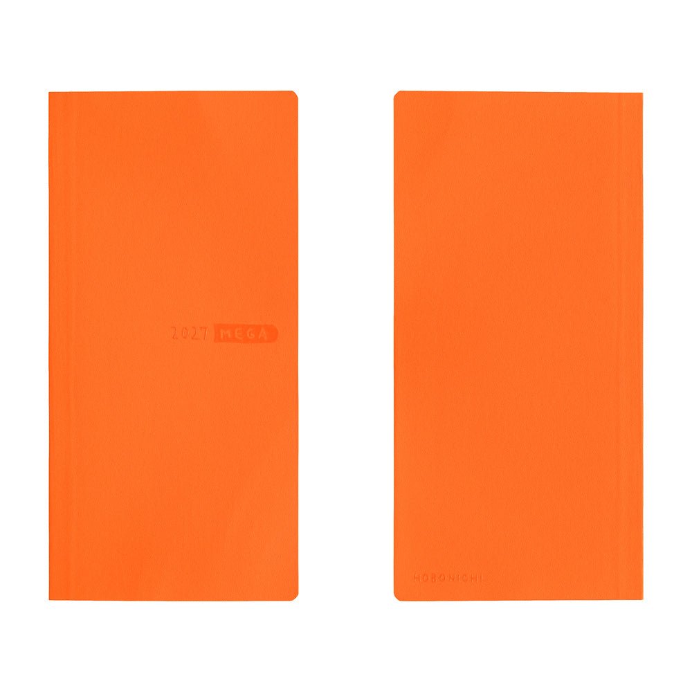 Hobonichi Techo Weeks Mega 2027 - Sneaker: Mandarin Orange