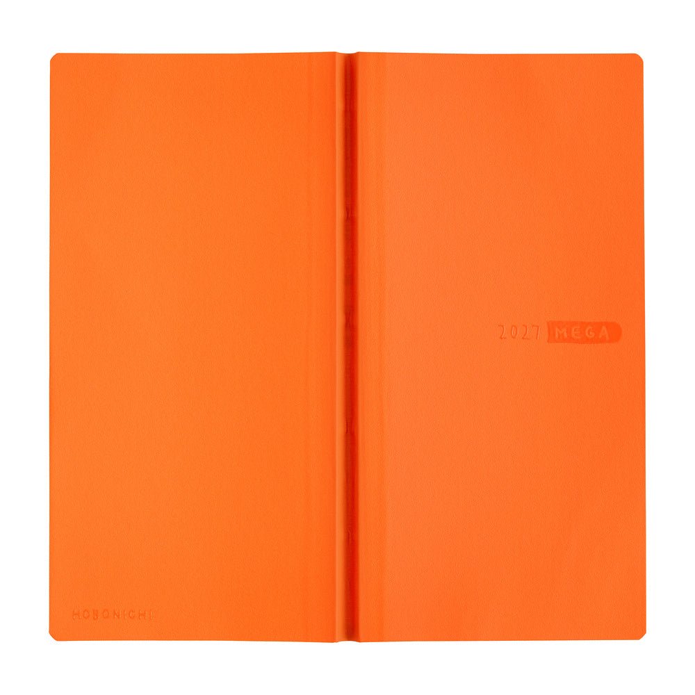Hobonichi Techo Weeks Mega 2027 - Sneaker: Mandarin Orange