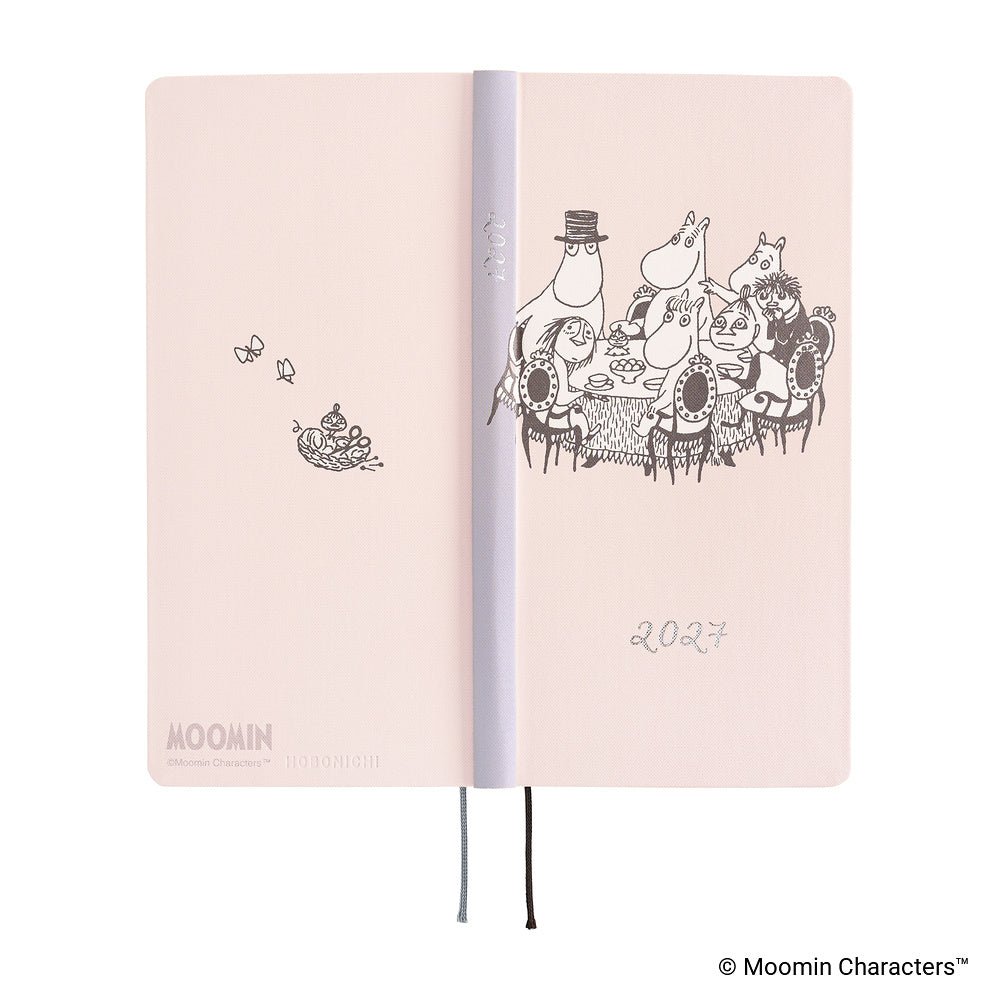 Hobonichi Techo Weeks 2027 - Moomin: At the Table