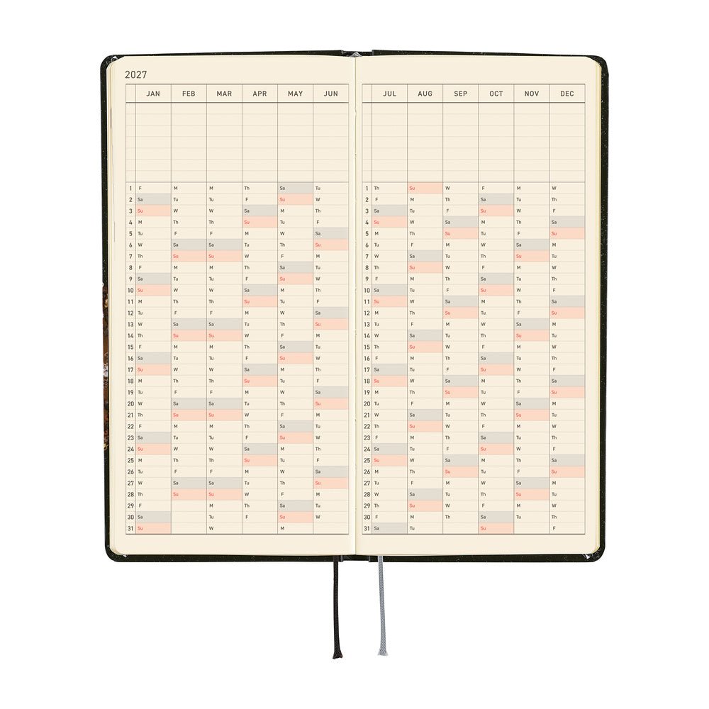 Hobonichi Techo Weeks 2027 - tanakadaisuke: Starlight