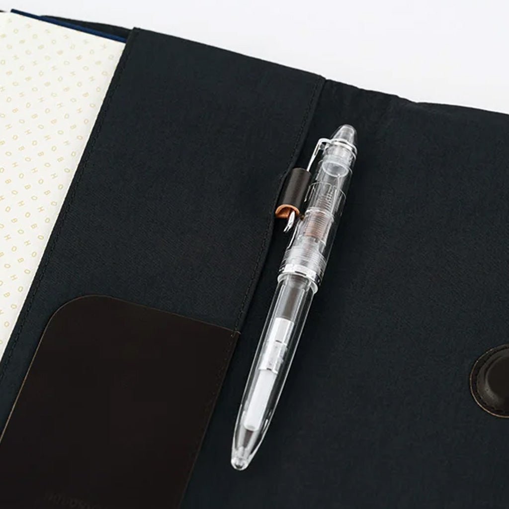 Hobonichi Techo Weeks Cover - Tragen: Black