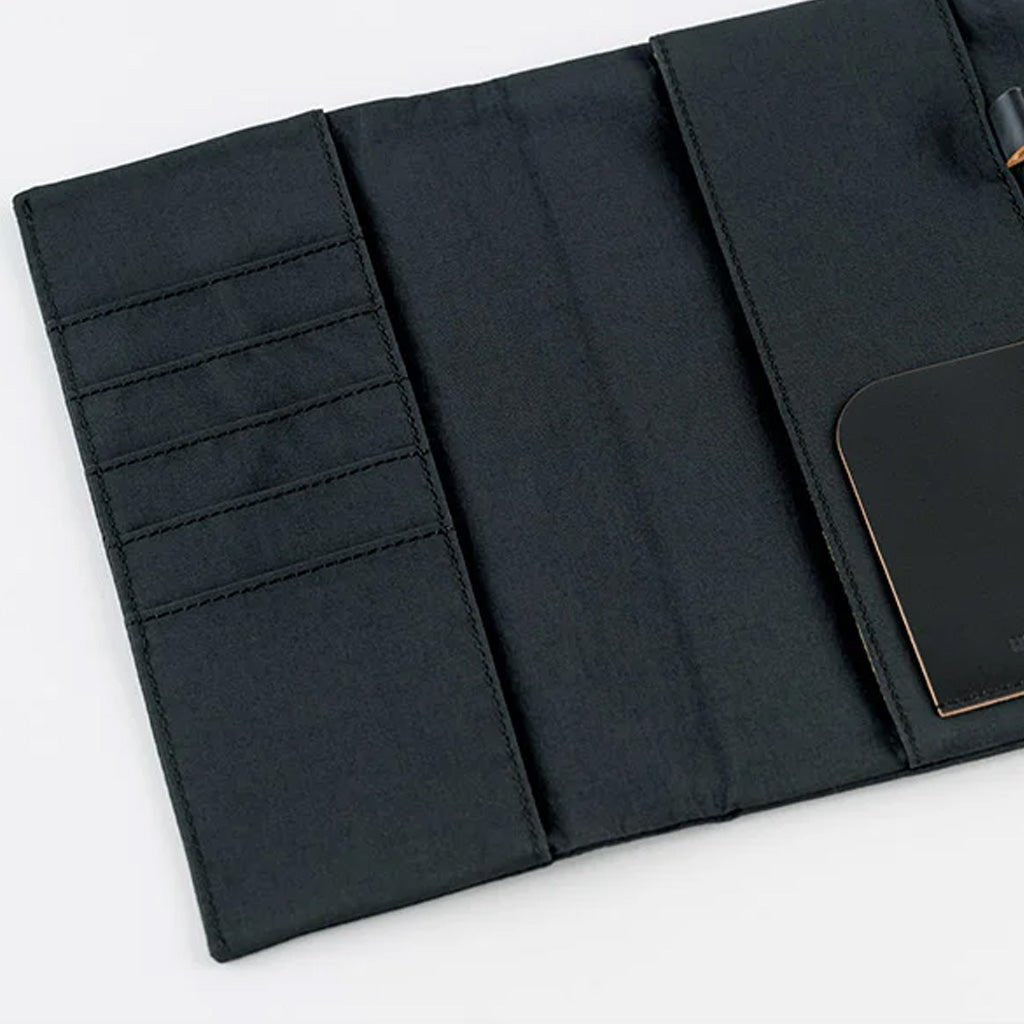 Hobonichi Techo Weeks Cover - Tragen: Black