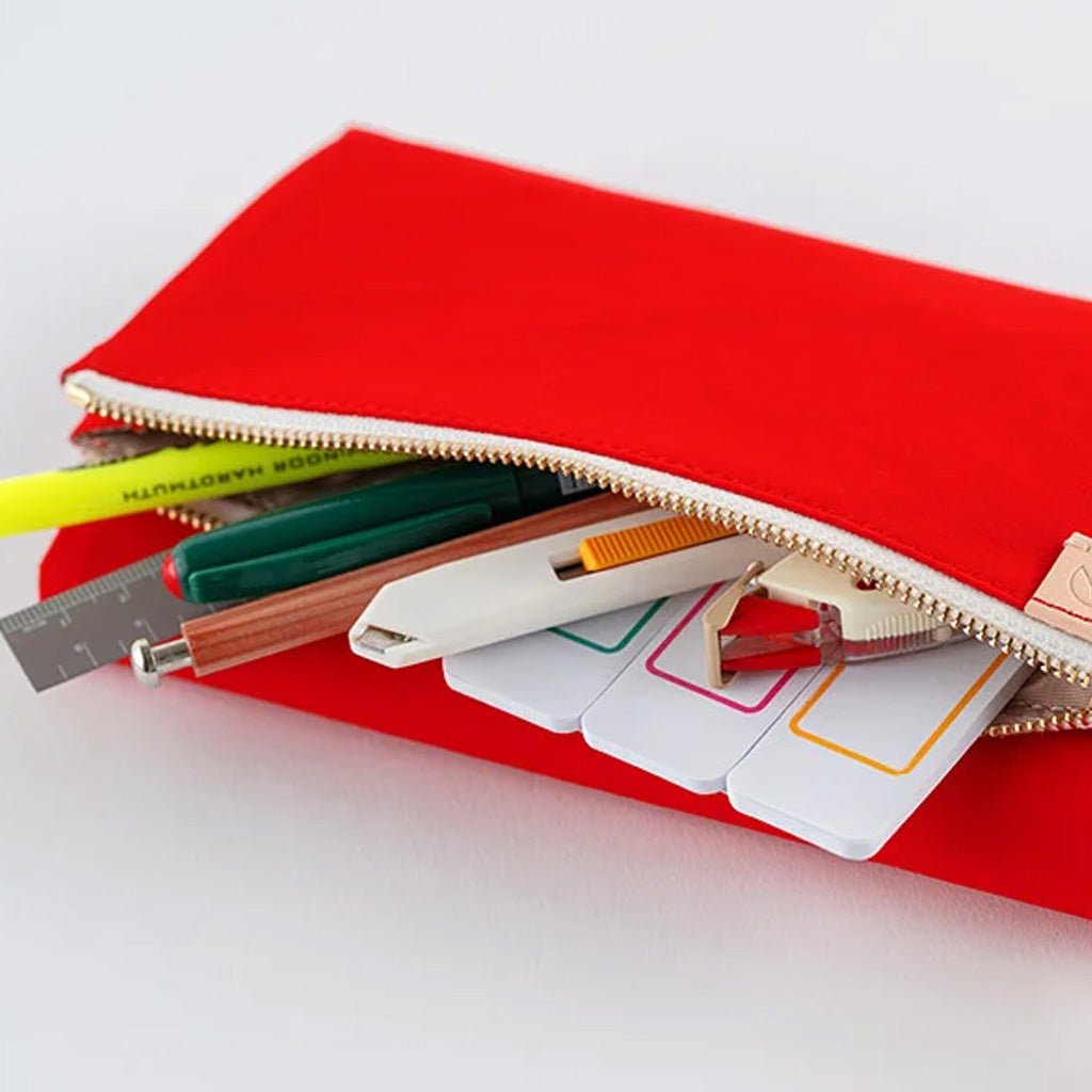 Hobonichi Techo Weeks Cover - Tragen: Red