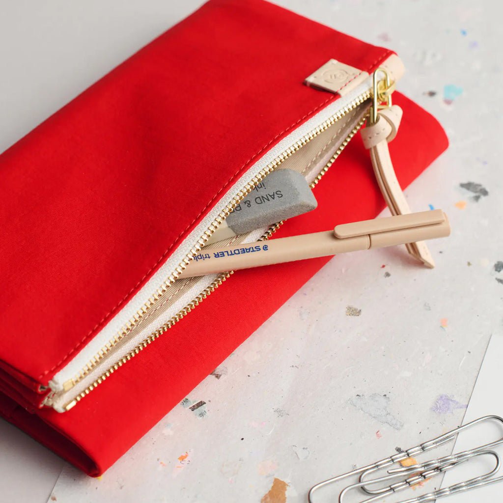 Hobonichi Techo Weeks Cover - Tragen: Red