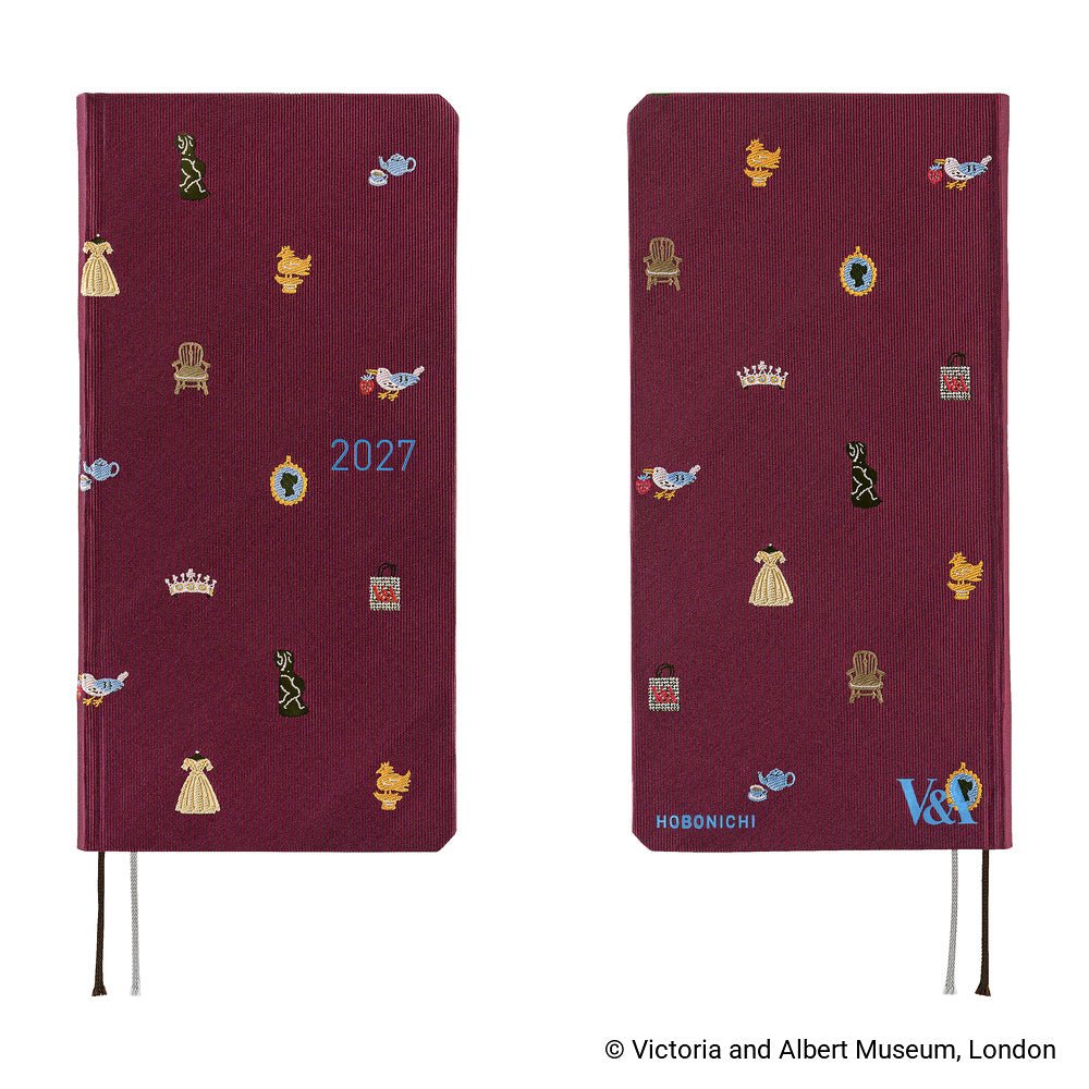 Hobonichi Techo Weeks 2027 - V&A Series: Welcome to the V&A