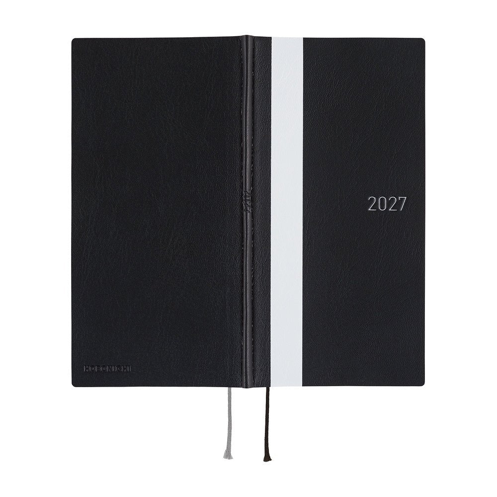 Hobonichi Techo Weeks 2027 - White Line: Black