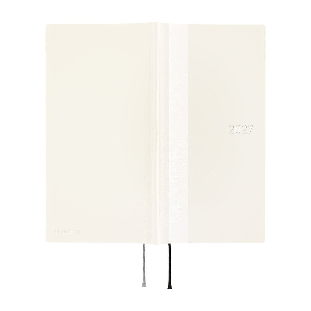 Hobonichi Techo Weeks 2027 - White Line: Ivory
