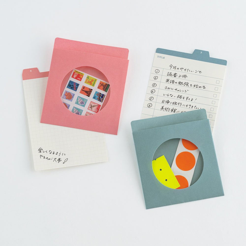 TSUKI no IRO: 12 Month Index Pockets