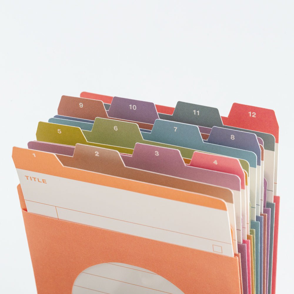 TSUKI no IRO: 12 Month Index Pockets