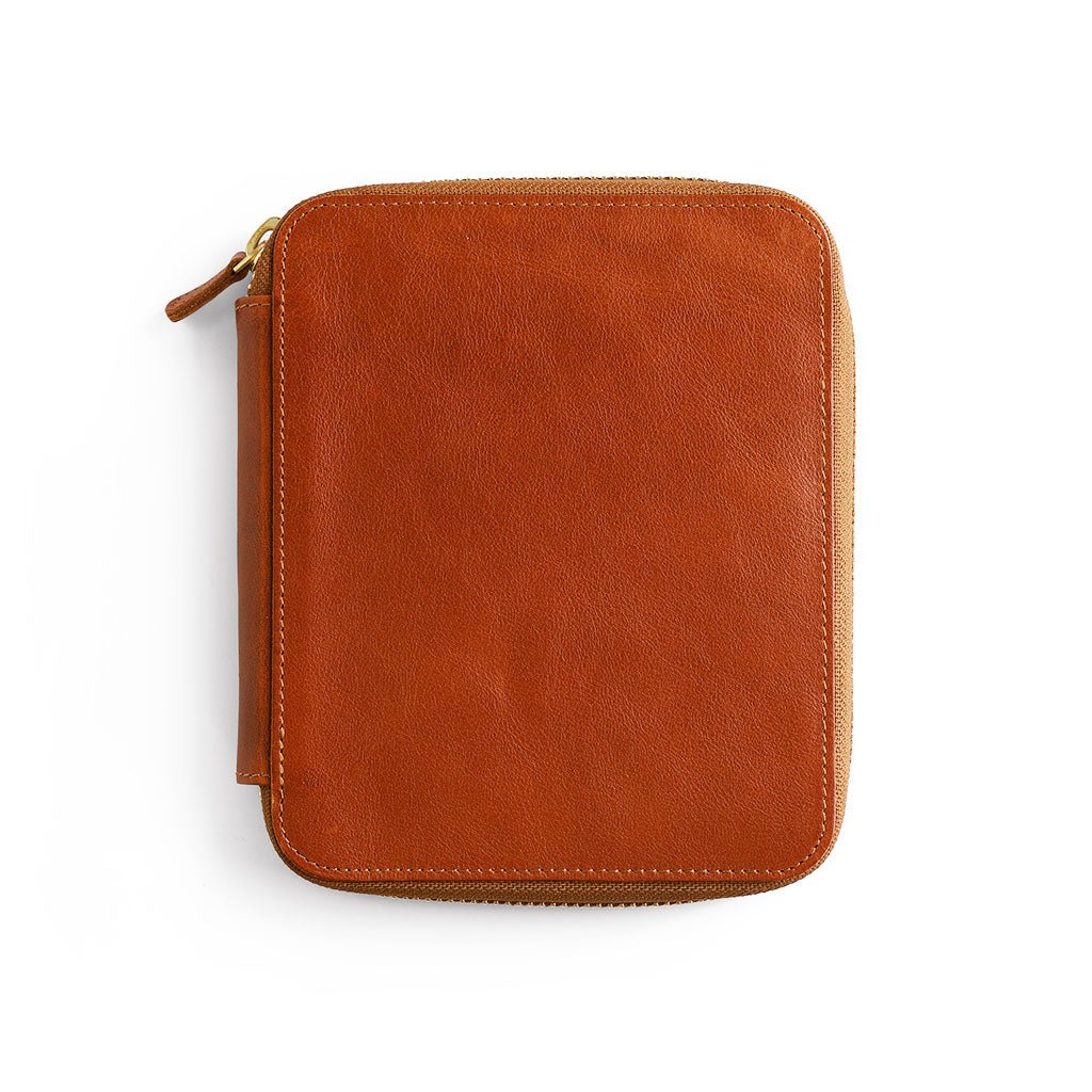 Legacy Leather Zip Pen Case for 12 Pens