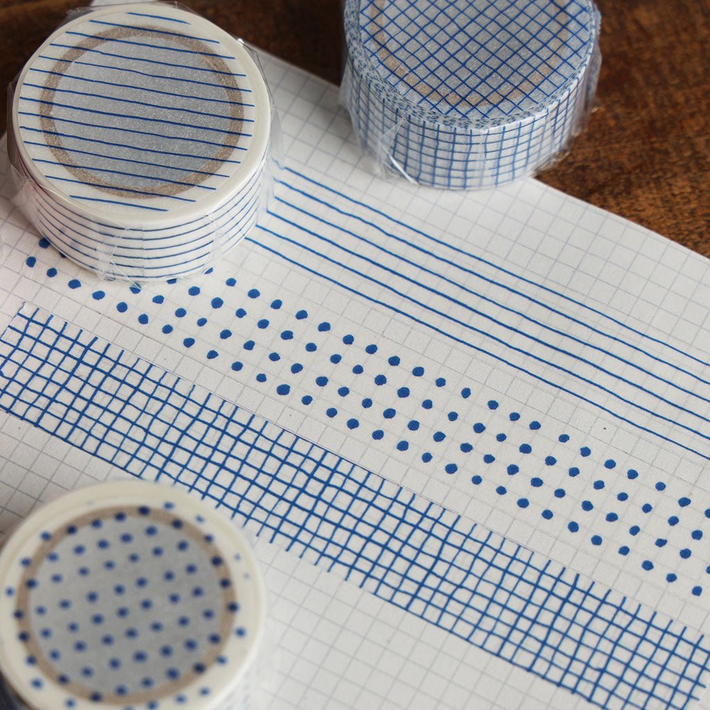 Mitsou Washi Tape - Dot / Blue