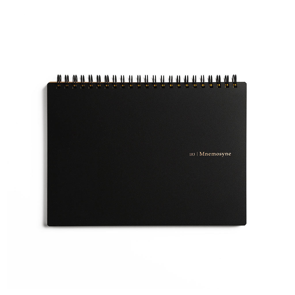 Mnemosyne N183 Notebook - A5, Blank, Horizontal Format