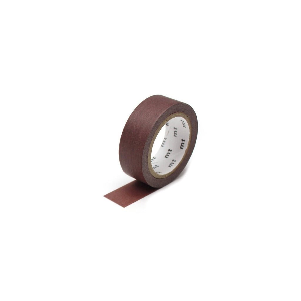 mt Solid Washi Tape - Grayish Red