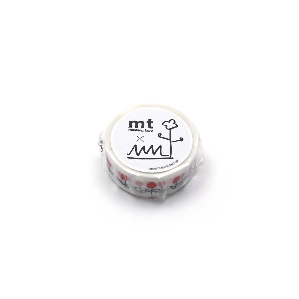 mt Special Collaborations Washi Tape - Makoto Matsubayashi Black Cat