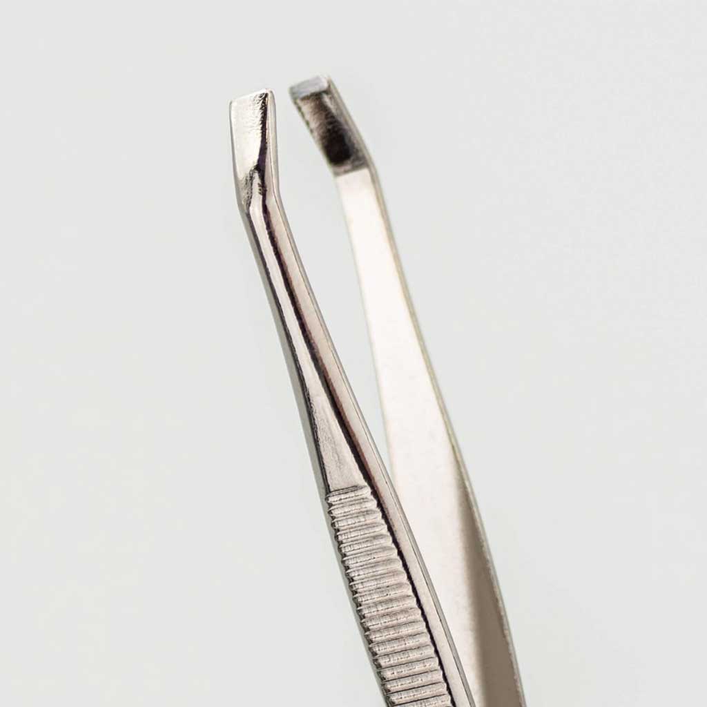 Nickel-Plated Claw Tweezers