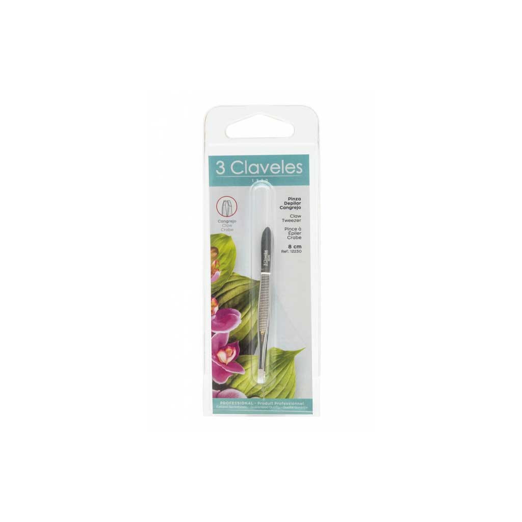 Nickel-Plated Claw Tweezers
