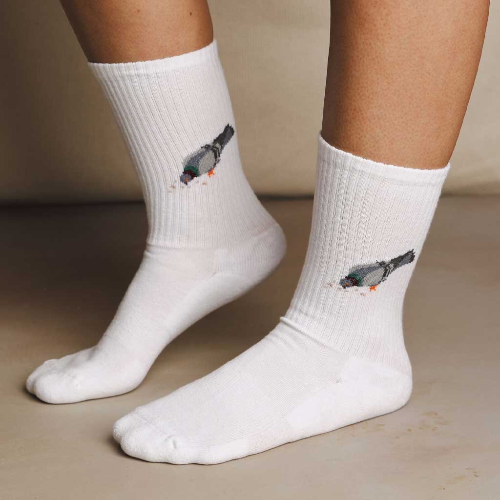 Pigeon Crew Sock