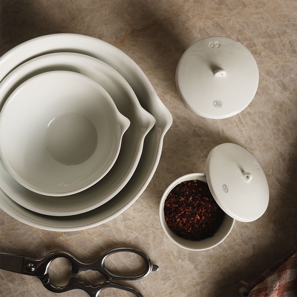 Porcelain Bowl with Spout