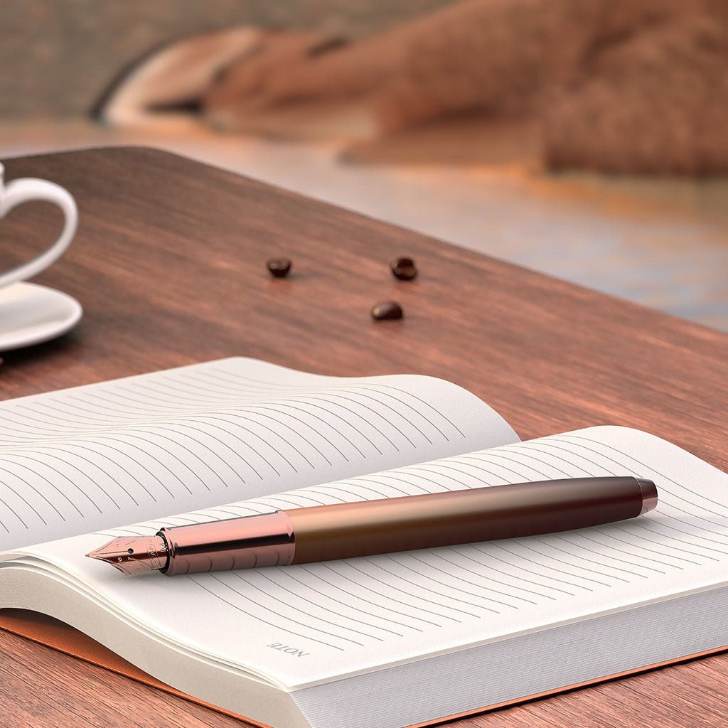Sheaffer 100 9374 Coffee Edition Matte Brown Fountain Pen